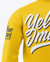 Download Men S Hoodie Mockup Back View In Apparel Mockups On Yellow Images Object Mockups