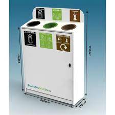 It's important because it is a way that we can all do our bit to help protect the environment. Waste Solutions 3 Way Slimline Recycling Bin Ecostore Ie Ireland