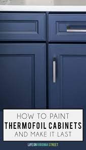 Maybe you would like to learn more about one of these? How To Paint Thermofoil Cabinets Life On Virginia Street
