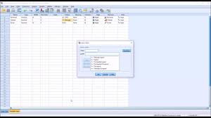 Levels Of Measurement In Spss Nominal Ordinal Scale Youtube