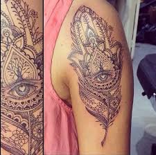 Hamsa Tattoo Design Hamsa Tattoo Design Feather Tattoos Hamsa Tattoo