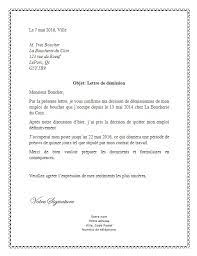 Ainsi, un ouvrier dispose d'un préavis d'une semaine, un employé d'un mois et un cadre de trois à 6 mois. Lettre De Demission Pour Boucher Docutexte