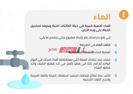 بحث كامل عن الماء للصف السادس الإبتدائي المقدمة والعناصر 2020 وزارة التربية والتعليم صباح مصر