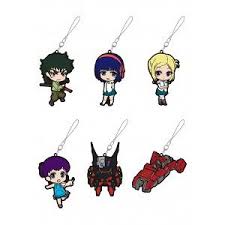 Kuromukuro Rubber Strap Collection (Set of 6) (Anime Toy) - HobbySearch  Anime Goods Store