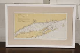 1960s Set Of Six Long Island Tidal Current Charts Or Maps