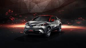 Hd Wallpaper Silver 3 Door Hatchback Poster Toyota C Hr Hy Power Concept Wallpaper Flare