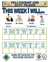 2 Week Duty Chart Pic Cub Scouts Wolf Scouts Cub Scouts