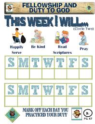 2 week duty chart pic cub scouts wolf scouts cub scouts