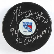 1 champs sports store in in anderson, sc. Glenn Anderson Signed Rangers Logo Hockey Puck Inscribed 94 Sc Champs Psa Coa Pristine Auction