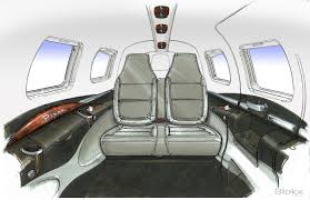 Piper M600 Interior Concept Sketch