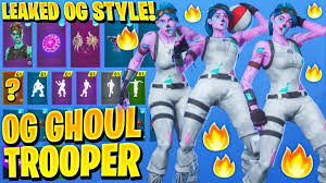 I'm really curious about everyones opinions on this, as it seems to … New Leaked Og Ghoul Trooper Style Showcase With All Leaked Best Fortnite Dance Emotes Youtube