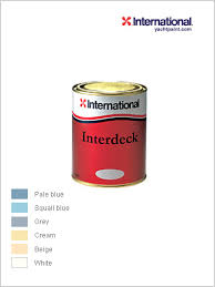 Interdeck Non Slip Topcoat 750ml By International Yacht