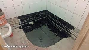 душевая кабина из плитки со сливом в полу фото Gidroizolyaciya Pola V Vannoj Komnate Svoimi Rukami Dushevye Poly Dlya Vannoj Dush V Vannoj Komnate