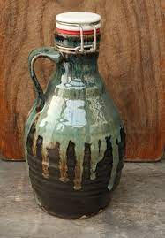 Sale Pottery Beer Growler Handmade Ceramic 60 Oz Growler In Graphite Great For The Brewery Homebrew Cider Or Kombucha Beer Growler Home Brewing Pottery