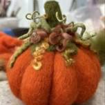 WORKSHOP: 3D Pumpkin Needle Felting