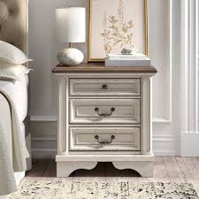 Ending mar 22 at 7:27pm pdt. Kelly Clarkson Home Hayley 3 Drawer Nightstand In White Reviews Wayfair