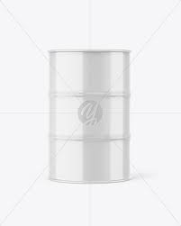 Download Metal Barrel Mockup In Barrel Mockups On Yellow Images Object Mockups PSD Mockup Templates
