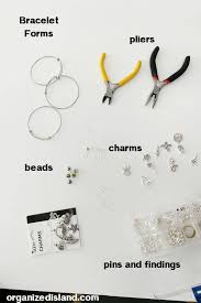 By stephanie gerber 1 · september 6, 2013 · updated november 20, 2020 hi everyone, i'm back with another bracelet tutorial for you all. Diy Charm Bracelet Organized Island