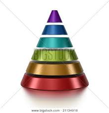 3d Cone Pyramid Chart Image Photo Free Trial Bigstock