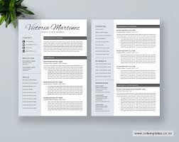 While cover letters are not always required, many hiring managers still rely on them to gauge an applicant's skills, experience and background in relation to the position. Cv Template For Ms Word Editable Curriculum Vitae Student Cv Template Cover Letter 1 2 And 3 Page Resume Professional And Simple Resume Template Design Instant Download Cvtemplates Co Nz