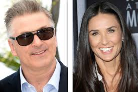 Alec Baldwin & 'The Juror' Costar Demi Moore Film 'Blind'