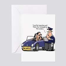 Funny Retired Police Officer Greeting Cards Cafepress