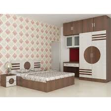 This dreamy bedroom interior design is every couple's goal to own! Brown Modern Wooden Bedroom Furniture For Home Msk Interiors Id 22019651688