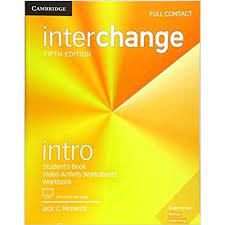 Book lesson, allowing students to interact. Interchange Intro 5th Edition Kitabi Ve Fiyati Hepsiburada