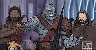 Korg is a minor character in thor: Andrew Robinson I M The Voice Of Korg In How Thor Ragnarok Should Have Ended Starnow