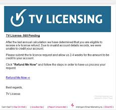 Fake Tv Licensing Emails Radio Exe