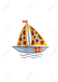 Get free embroidery stitch patterns and charts every day. Embroidered Good By Cross Stitch Pattern The Preety Ship In Stock Photo Picture And Royalty Free Image Image 32561702