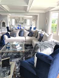 Sapphire And White Living Room Zgallerie Couch And Tables Blue Living Room Decor Navy Living Rooms Living Room Decor Apartment