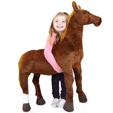 Bigplush.com 133 kossuth st newark, nj. Thorsten The Thoroughbred Horse 3 Foot Big Stuffed Animal Plush Pony Shipping From Texas By Tiger Tale Toys Walmart Com Walmart Com