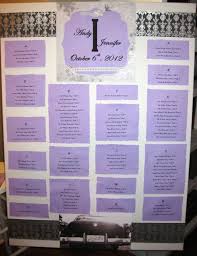 Make Your Own Wedding Reception Seating Chart Mine Is