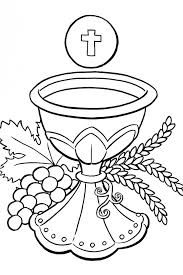 Catholic Coloring Pages For Kids Printable Coloring Pages For Az Coloring Pages Communion Banner First Communion Banner Catholic Coloring