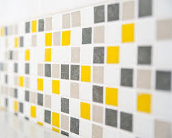 Brio Blend City Sunshine Glass Mosaic Tile Yellow Tile Glass Mosaic Tiles Yellow Bathrooms