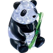 3d design puzzle panda created by agaana pathmathevan with tinkercad 3d Crystal Puzzle Panda 3d Crystal Puzzles Puzzle Master Inc