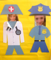 Career Week Craft Doctor And Police Officer Police Crafts Police Officer Crafts Community Helpers Art