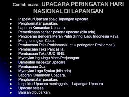 Seluruh persiapan telah disusun begitu rapi oleh para panitia upacara di tiap perkumpulan, instansi. Teknik Dan Praktek Pembawa Acara Ppt Download