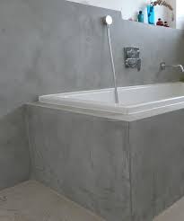 betonlook stucwerk op de badkamer badkamer badkamer inspiratie beton badkamer