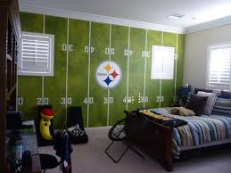 Steelers Room Football Bedroom Football Rooms Boys Football Bedroom