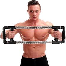 At hasfit there's no games, no gimmicks, just results. Amazon Com Gofitness Push Down Bar Machine Chest Expander At Home Workout Equipment Arm Exerciser Portable Spring Resistance Exercise Gym Kit For Home Travel Or Outdoors Sports Outdoors