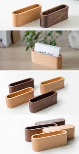 Wooden Wood Oval Shaped Business Card Holder For Desk Card Holder Desk Wooden Pen Holder Shaped Business Cards