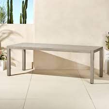 All furniture seating — bar stools — benches — dining chairs — lounge chairs — low stools — ottomans — sculptural chairs — sofas & sectionals tables — bedside matera square table. Matera Large Grey Outdoor Dining Table On Cb2 Accuweather Shop