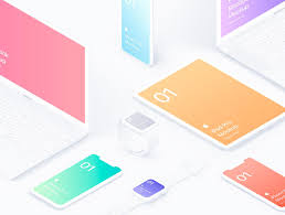 Apple 46 Devices Isometric Mockups Mockup Ipad Iphone Macbook In 2020 Mockup Things To Sell Tablet