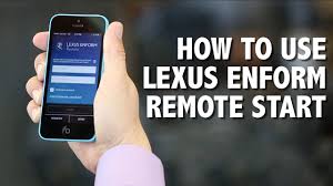 With this app installed on your devices, you will have the ability to lock and unlock doors, remote start your lexus, adjust interior climate control systems, find your vehicle, monitor your vehicle when your teen driver borrows it and. Hoffman Hints How To Use Lexus Enform Remote Start Youtube