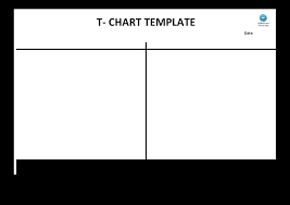 T Chart Example Blank Templates At Allbusinesstemplates