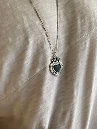 Men Necklace Black Heart Necklace Love Necklace Heart Etsy Men Necklace Heart Necklace Love Necklace