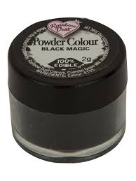 Rainbow Dust Powder Colour Black Magic