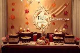 Well, one of my really friends, christy (old roomie from after college but before i got married) got married last year to a really amazing guy, which is only fitting since she is a really amazing woman. Autumn Bridal Wedding Shower Party Ideas Photo 3 Of 40 Catch My Party